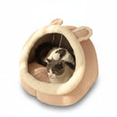 Cama Toca para Gatos – Sono Profundo, Dobrável e Lavável